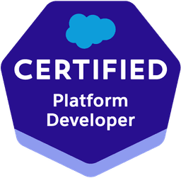 Salesforce Certified Platform Developer I badge
